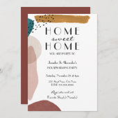 引っ越し祝いパーティーパーティの招待状 招待状 (正面/裏面)