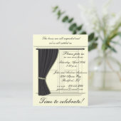 引っ越し祝いパーティーパーティの招待状 招待状 (スタンド正面)