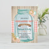 引っ越し祝いパーティーパーティの招待状 招待状 (スタンド正面)