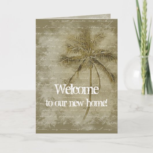 引っ越し祝いパーティーパーティの招待状 招待状 (正面)