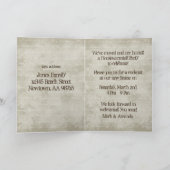 引っ越し祝いパーティーパーティの招待状 招待状 (内部)