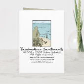 引っ越し祝いパーティーパーティの招待状 招待状 (裏面)