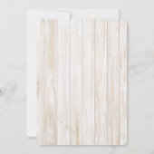 引っ越し祝いパーティーパーティーグリッターリース招待状 招待状 (裏面)