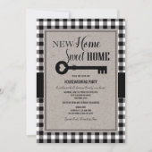 引っ越し祝いパーティーパーティーニューホームお祝い招待状 招待状 (正面)