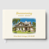 引っ越し祝いパーティーパーティーニューホームウェルカムビジター ゲストブック (正面)