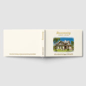 引っ越し祝いパーティーパーティーニューホームウェルカムビジター ゲストブック (全面)