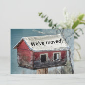 引っ越し祝いパーティーパーティーニューホーム 招待状 (スタンド正面)