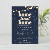 引っ越し祝いパーティーパーティーホームスイートホーム 招待状 (スタンド正面)