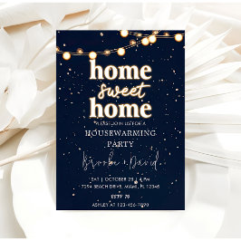 引っ越し祝いパーティーパーティーホームスイートホーム 招待状
