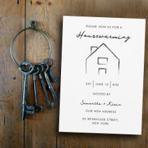 引っ越し祝いパーティーパーティーモダンミニマリストホーム