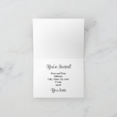 引っ越し祝いパーティーパーティー カード (内部)