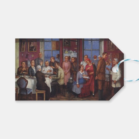 引っ越し祝いパーティーパーティー ギフトタグ (正面(横))