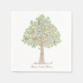 引っ越し祝いパーティーパーティー スタンダードカクテルナプキン (正面)