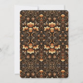 引っ越し祝いパーティーパーティー 招待状 (裏面)