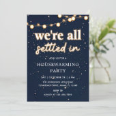 引っ越し祝いパーティーパーティー 招待状 (スタンド正面)