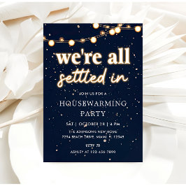 引っ越し祝いパーティーパーティー 招待状