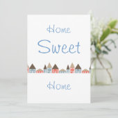 引っ越し祝いパーティーパーティー 招待状 (スタンド正面)