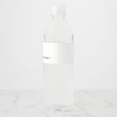 引っ越し祝いパーティーファームハウスティルミアレイクディストリクトイギリス ペットボトルラベル (裏面)