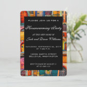 引っ越し祝いパーティーユニークパーティの招待状ドア 招待状 (スタンド正面)