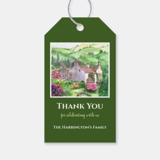 引っ越し祝いパーティーリダル山ウィリアムワーズワースハウス ギフトタグ (正面)