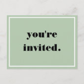 引っ越し祝いパーティー招待状はがき シーズンポストカード (正面)