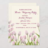 引っ越し祝いパーティー招待状 招待状 (正面/裏面)