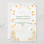 引っ越し祝いパーティー招待状 招待状 (裏面)