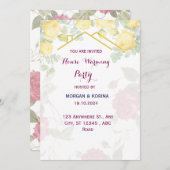 引っ越し祝いパーティー招待状 招待状 (正面/裏面)