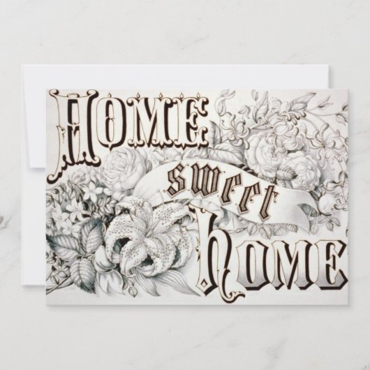 引っ越し祝いパーティー招待状 招待状 (正面)