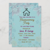 引っ越し祝いパーティー招待状 招待状 (正面/裏面)