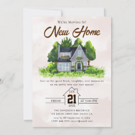 引っ越し祝いパーティー招待 招待状