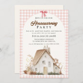 引っ越し祝いパーティー招待 招待状 (正面/裏面)