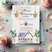 引っ越し祝いパーティー招待 招待状