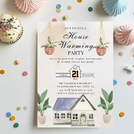 引っ越し祝いパーティー招待 招待状