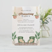 引っ越し祝いパーティー招待 招待状 (スタンド正面)