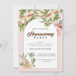 引っ越し祝いパーティー招待 招待状