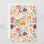 引っ越し祝いパーティー招待、秋田舎フローラ招待状 招待状 (裏面)