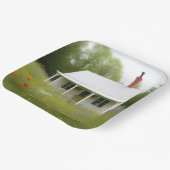 引っ越し祝いパーティー紙プレート ペーパープレート (傾斜あり)