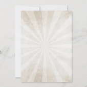 引っ越し祝いパーティー素朴シュガースカル招待状ハロウィーン 招待状 (裏面)