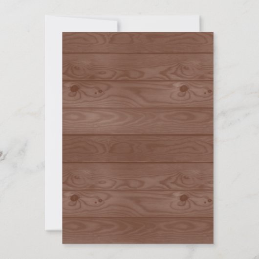 引っ越し祝いパーティー素朴パーティーホームスウィートホーム 招待状 (裏面)