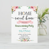 引っ越し祝いパーティー語招待状 招待状 (スタンド正面)