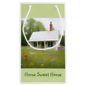 引っ越し祝いパーティー スモールペーパーバッグ (裏面)