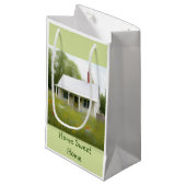 引っ越し祝いパーティー スモールペーパーバッグ (正面アングル)