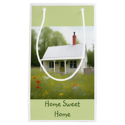 引っ越し祝いパーティー スモールペーパーバッグ (正面)