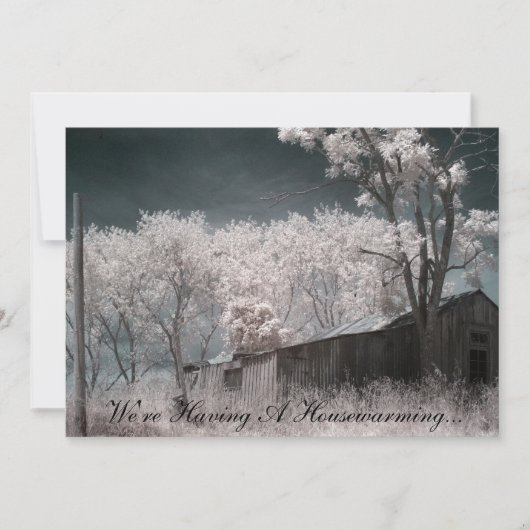 引っ越し祝いパーティー... 招待状 (正面)