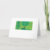 引っ越し祝いパーティー、新しいホーム 招待状 (裏面)