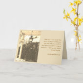 引っ越し + 別離の名言 カード (黄色い花)