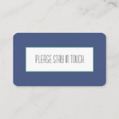 引っ越シンプルし発表ミニマリカラフルスト エンクロージャーカード (裏面)