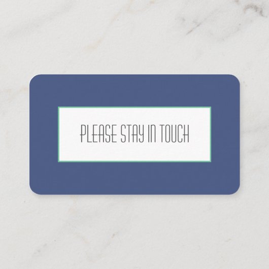 引っ越シンプルし発表ミニマリカラフルスト エンクロージャーカード (裏面)