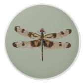 引出しの引きのトンボ セラミックノブ (正面)